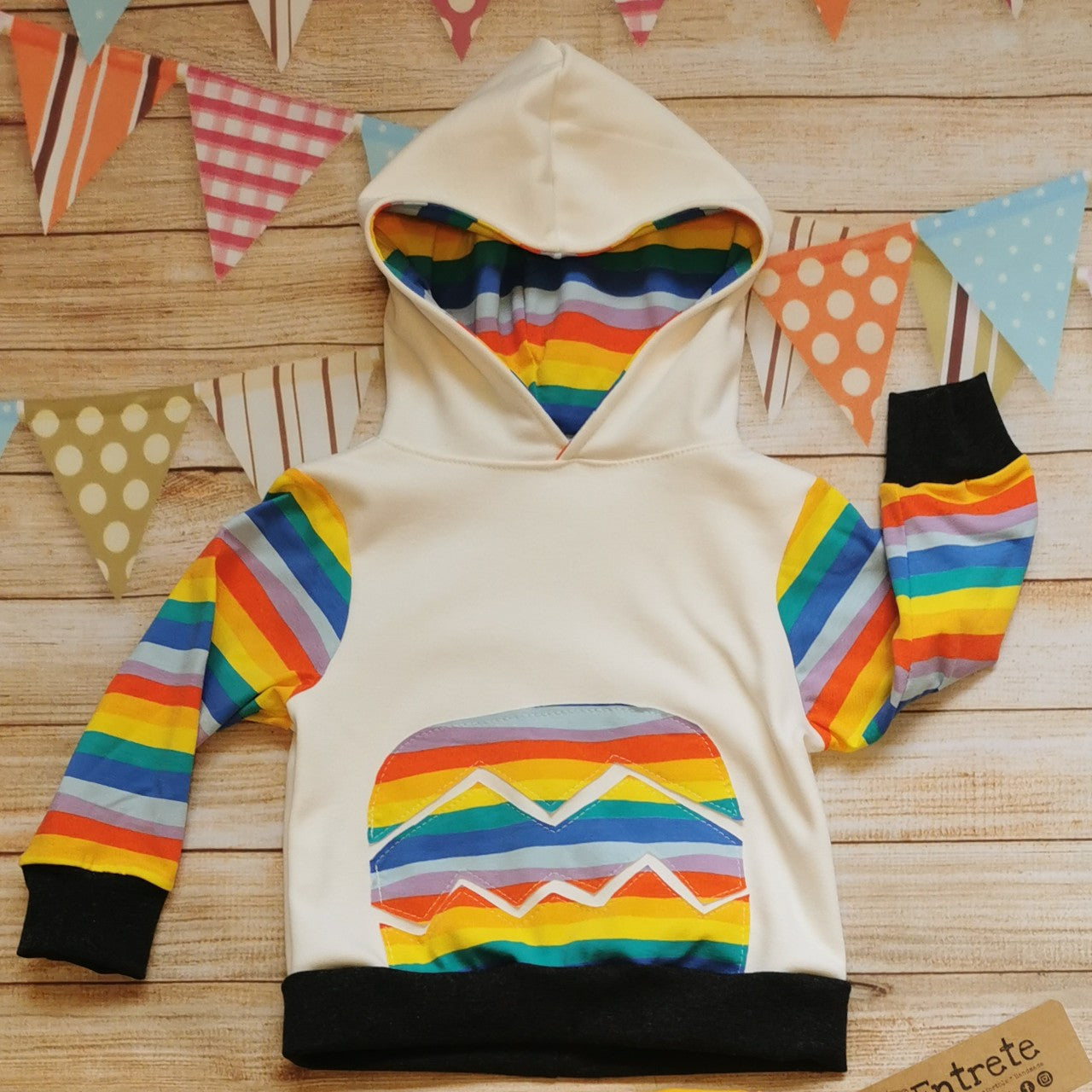 Multicolor 2024 striped hoodie