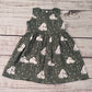 Sleeveless girls Christmas dress, handmade using the gorgeous polar bears cotton jersey.